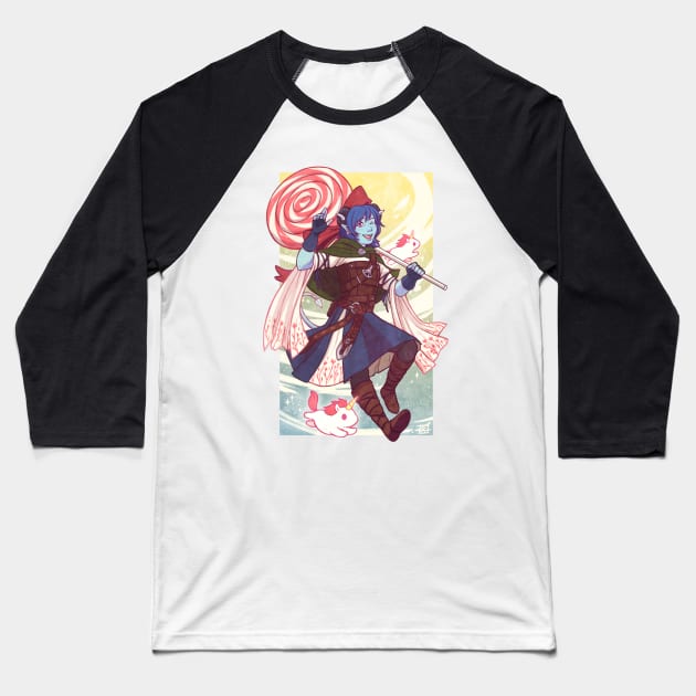 Jester Lavorre Baseball T-Shirt by Kerri Aitken